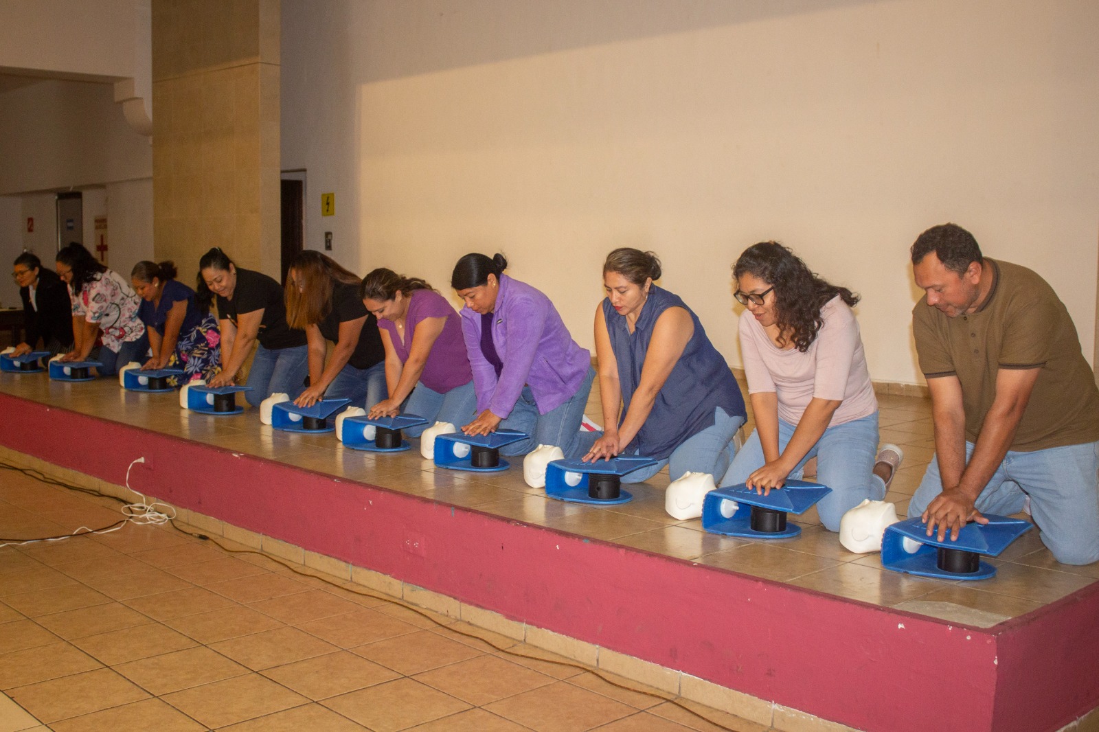 Capacitan a personal de los CAI y del CAEE del Isstey ante situaciones de emergencias