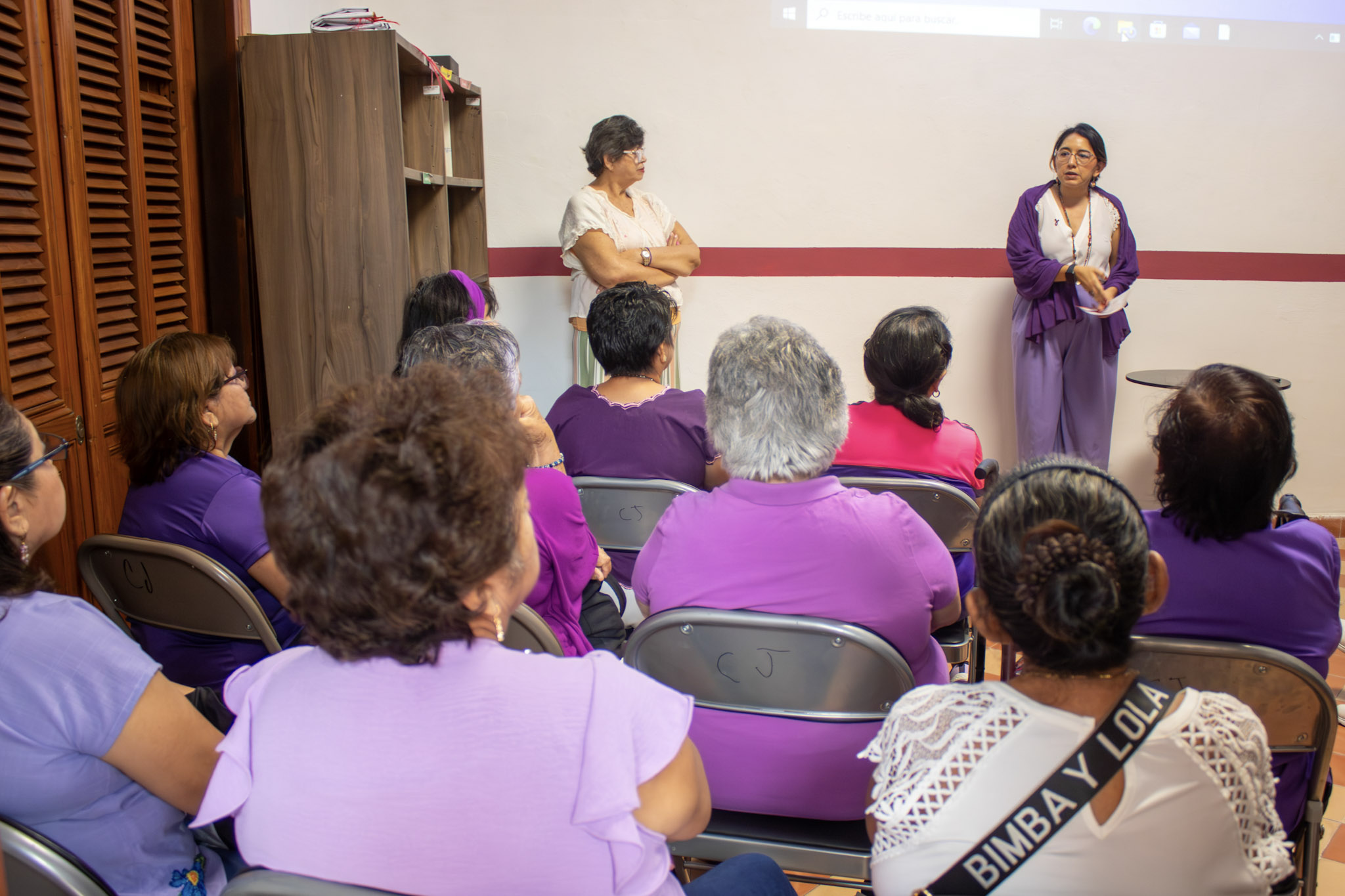 Espacio de reflexión en el marco del Día internacional de la mujer en CEJUPE.