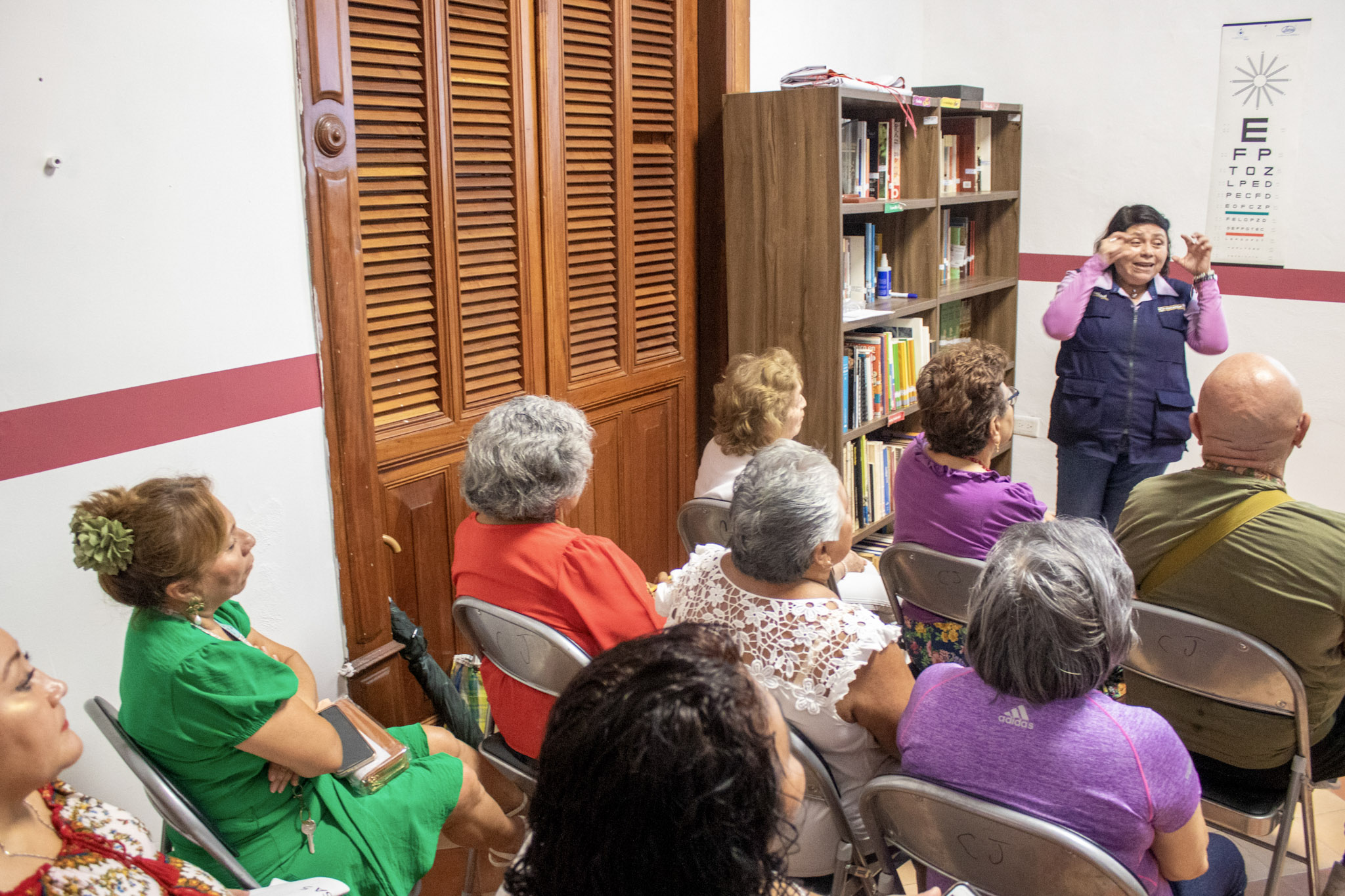 Concientización sobre la salud visual.