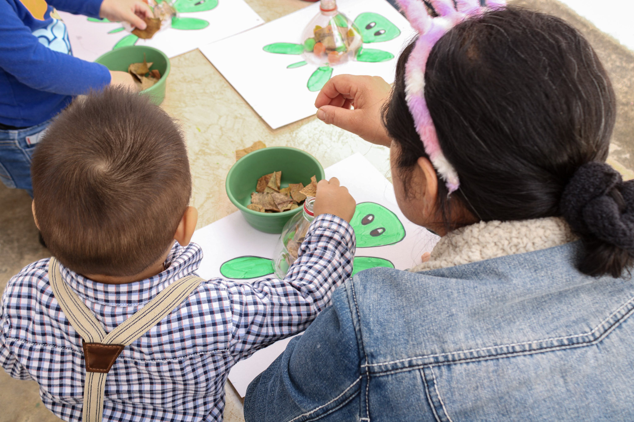 Actividad conmemortiva por el inicio de la primavera.